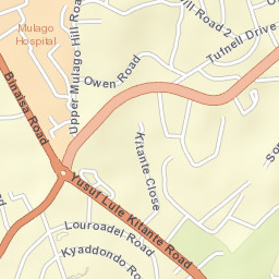 Kampala District Street Map