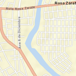 Rosa Zarate Street Map