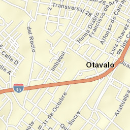 Otavalo Street Map