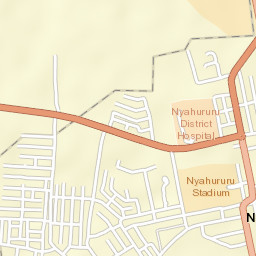 Nyahururu Street Map
