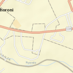 Muhoroni Street Map