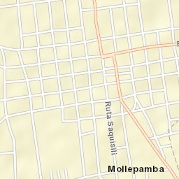 Saquisilí Street Map