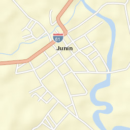 Junín Street Map