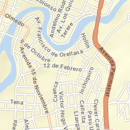 Tena Street Map