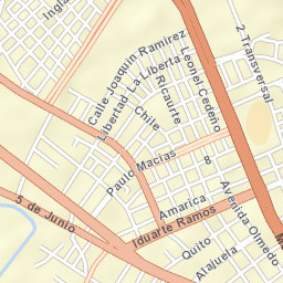 Portoviejo Street Map