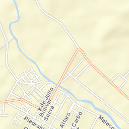 Santa Ana Street Map