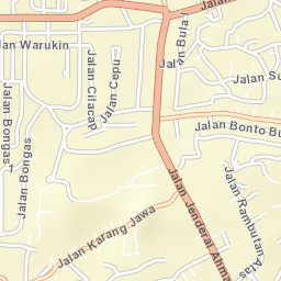 Kabupaten Penajam Paser Utara Street Map