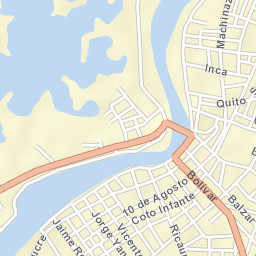 Vinces Street Map