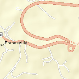 Franceville Street Map