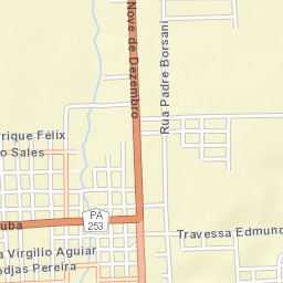 Capitão Poço Street Map