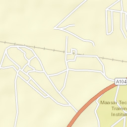 Kajiado Street Map