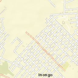 Inongo Street Map