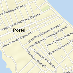 Portel Street Map