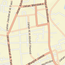 Pangkalpinang Street Map