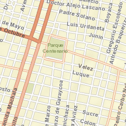 Guayaquil Street Map