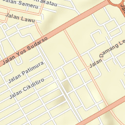 Palangkaraya Street Map