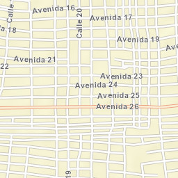 La Libertad Street Map
