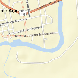 Tomé Açu Street Map