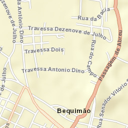 Bequimão Street Map