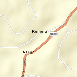 Nzega Street Map