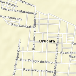 Urucará Street Map