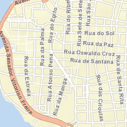 São Luís Street Map