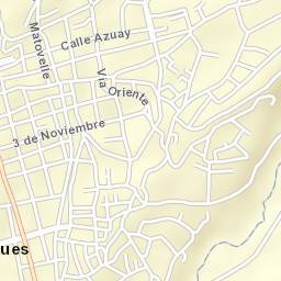 Azogues Street Map