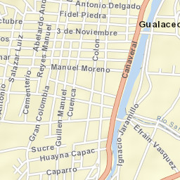 Gualaceo Street Map