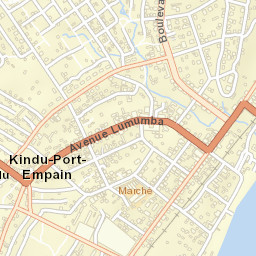 Kindu Street Map