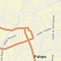 Palopo Street Map