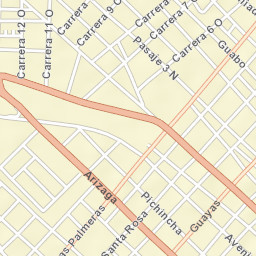 Machala Street Map