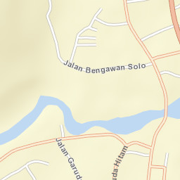 Kota Lubuklinggau Street Map