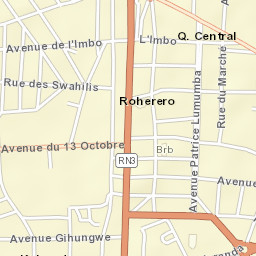 Bujumbura Street Map