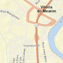 Vitória do Mearim Street Map