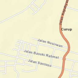 Curup Street Map