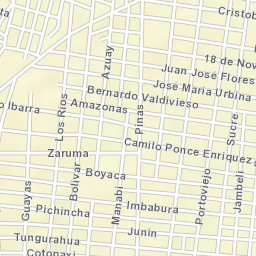 Huaquillas Street Map