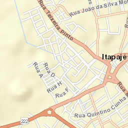 Itapagé Street Map