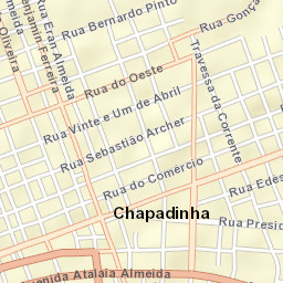 Chapadinha Street Map