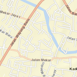 Kota Kendari Street Map