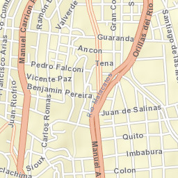 Loja Street Map