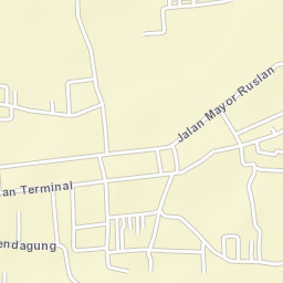 Pagar Alam Street Map