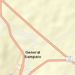 General Sampaio Street Map
