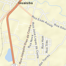 Guaiúba Street Map