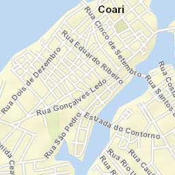 Coari Street Map