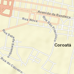 Coroatá Street Map