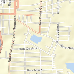 Pacajus Street Map