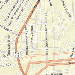 Coelho Neto Street Map