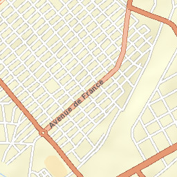 Brazzaville Street Map