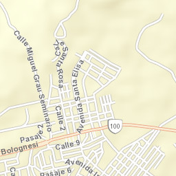 El Alto Street Map