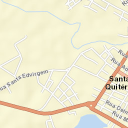 Santa Quitéria Street Map